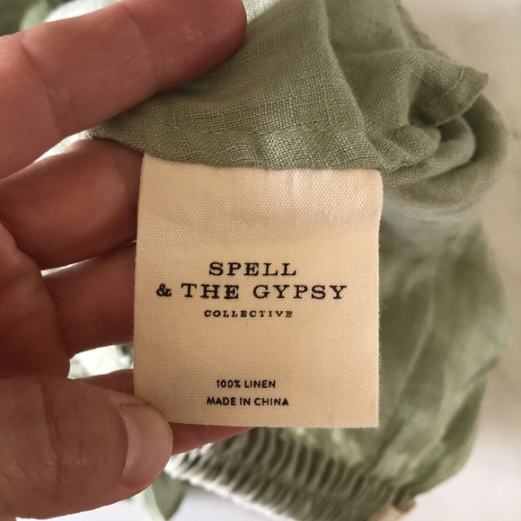 Spell sage linen shorts - Picture 8 of 9